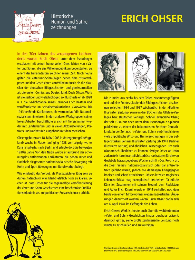 Ausstellungstafel 3 – Erich Ohser
