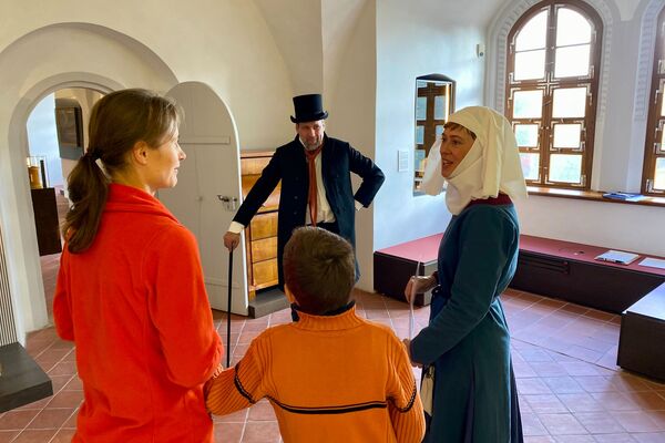 Belebte Schlossführung