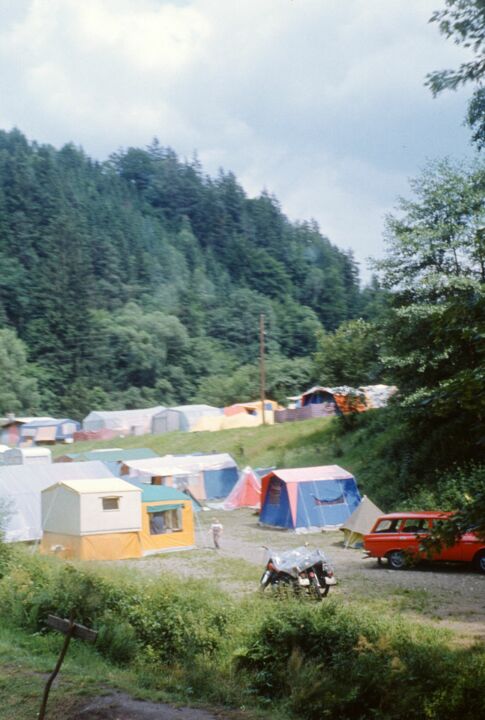 Campingplatz im Grünen